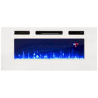 63-inch Modern Electric Fireplace Sideboard