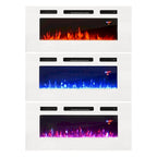 63-inch Modern Electric Fireplace Sideboard