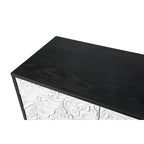 Carved Symmetrical Design Door Sideboards