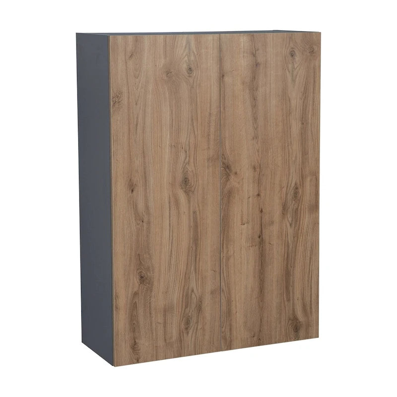 27 x 42 Wall Cabinet-Double Door-Grey - 27 x 42 x 12
