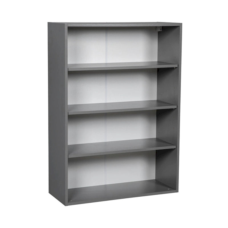 27 x 42 Wall Cabinet-Double Door-Grey - 27 x 42 x 12