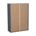 27 x 42 Wall Cabinet-Double Door-Grey - 27 x 42 x 12