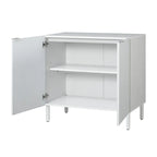 White Cabinet 2 Door