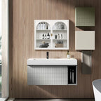 27.56Glass Doors Modern Two-door Wall Cabinet