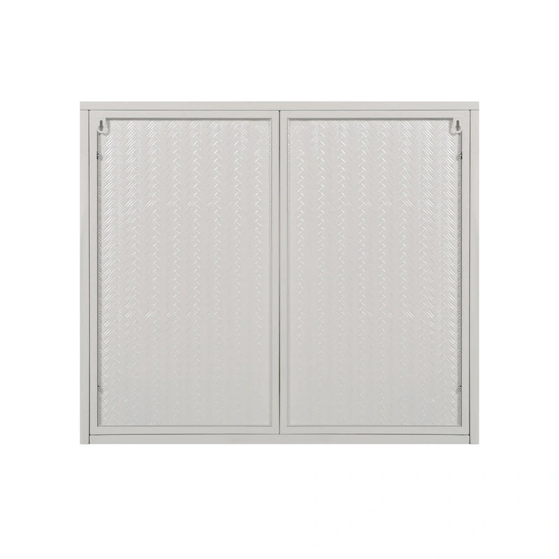 27.56Glass Doors Modern Two-door Wall Cabinet