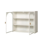 27.56Glass Doors Modern Two-door Wall Cabinet