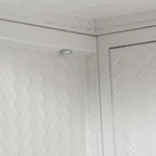 27.56Glass Doors Modern Two-door Wall Cabinet