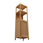 bamboo storage cabinet