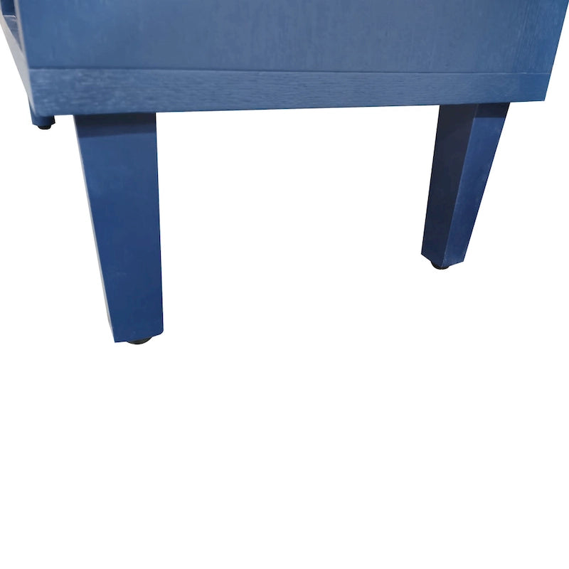 Meuble de rangement 4 portes, élégant et fonctionnel, avec pieds en pin et MDF, pour le salon, la chambre et la cuisine