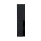 Tall Cabinet for Living Room ,Apartment, Bedroom, Black