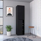 Tall Cabinet for Living Room ,Apartment, Bedroom, Black