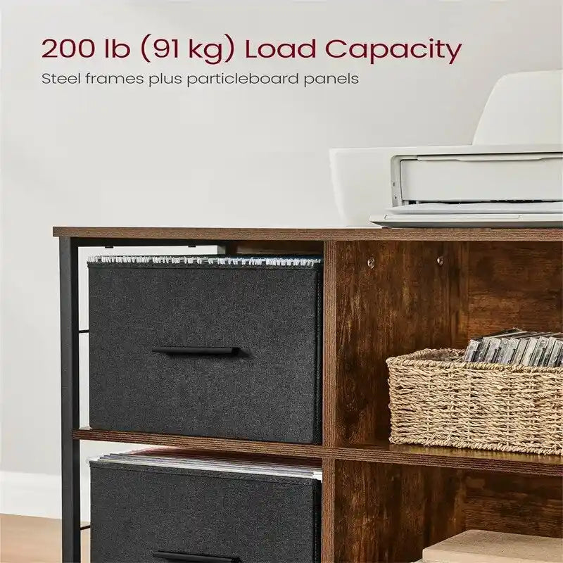 File Cabinet with 2 Drawers