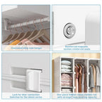 Portable Wardrobe Closets Bedroom ,Storage Organizer, Clothes Dresser, Closet Storage Organizer