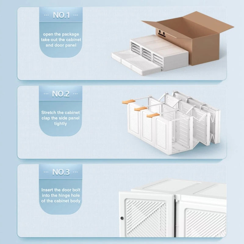 Portable Wardrobe Closets Bedroom ,Storage Organizer, Clothes Dresser, Closet Storage Organizer