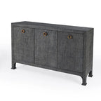 3-Door Raffia 60 Sideboard
