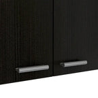 Wall Cabinet: Double-door design with a white finish—high-quality and durable.
