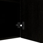 Wall Cabinet: Double-door design with a white finish—high-quality and durable.