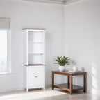 Freestanding Storage Cabinet,Bathroom Linen Tower,Buffet Cabinet