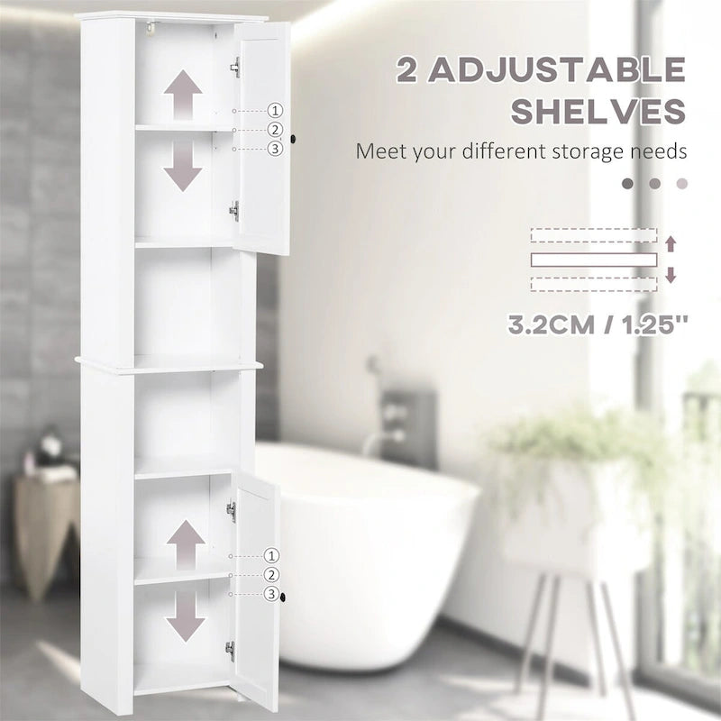 Tall Bathroom Storage Cabinet