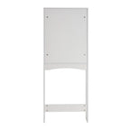 White Over-the-Toilet Storage Cabinet with Shelves