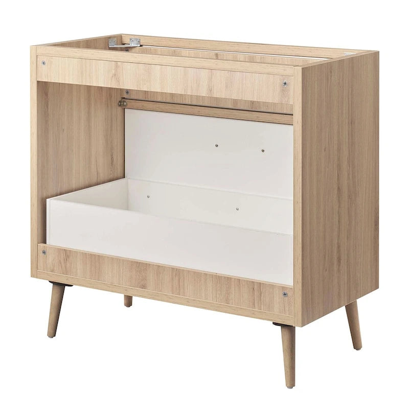 36 Bathroom Vanity Cabinet - Sink Basin Not Included