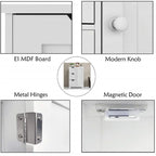 Bathroom Storage Cabinet - 11.81D x 23.62W x 31.89H