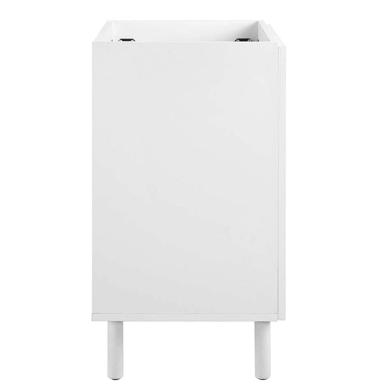 24 Perforated Metal Bathroom Vanity Cabinet (Sink Basin Not Included)