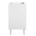 24 Perforated Metal Bathroom Vanity Cabinet (Sink Basin Not Included)