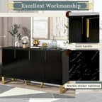 Modern sideboard with Adjustable Shelves For Kitchen