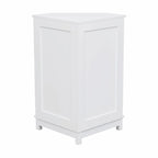 Triangle Corner Bathroom Storage Cabinet with Adjustable Shelf