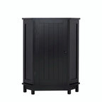 Triangle Corner Bathroom Storage Cabinet with Adjustable Shelf