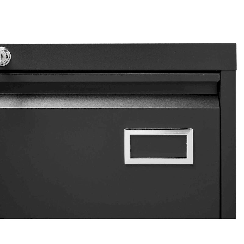 Filing Cabinet Lateral File Cabinet 3 Drawer,Locking Metal File Cabinets Three Drawer, Office Filing Cabinet with Lock Drawers