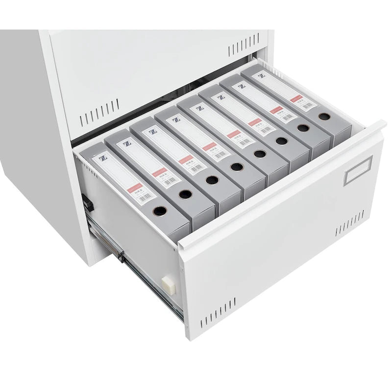 Filing Cabinet Lateral File Cabinet 3 Drawer,Locking Metal File Cabinets Three Drawer, Office Filing Cabinet with Lock Drawers