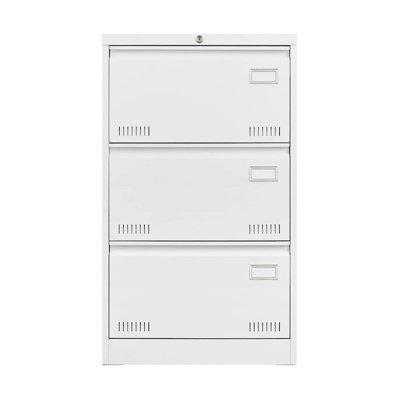 Filing Cabinet Lateral File Cabinet 3 Drawer,Locking Metal File Cabinets Three Drawer, Office Filing Cabinet with Lock Drawers