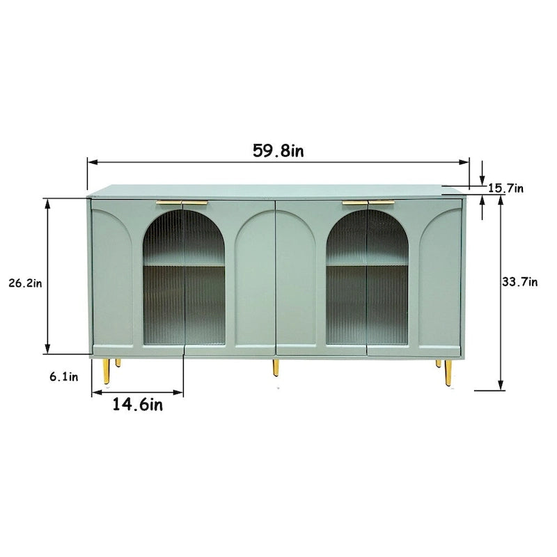 Accent Cabinet Lacquered Wooden Cabinet,Sideboard Buffet Cabinet