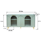 Accent Cabinet Lacquered Wooden Cabinet,Sideboard Buffet Cabinet